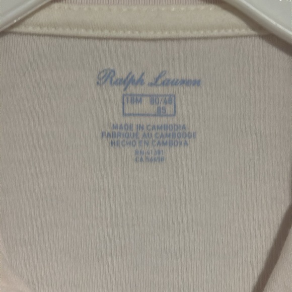 Preloved Ralph Lauren Light Pink Collared Dress size 18M - Picture 6 of 9